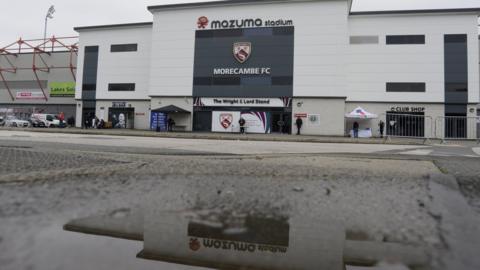 Morecambe's Globe Arena home