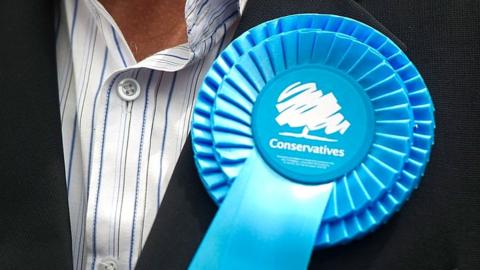 Conservatives rosette