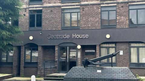 A photo of the outside of Seatrade House, North Station Road, Colchester