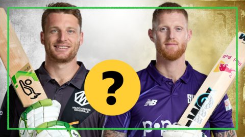 Jos Buttler and Ben Stokes with a question mark