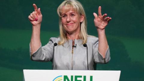 Minette Batters President of the National Farmers Union since 2018