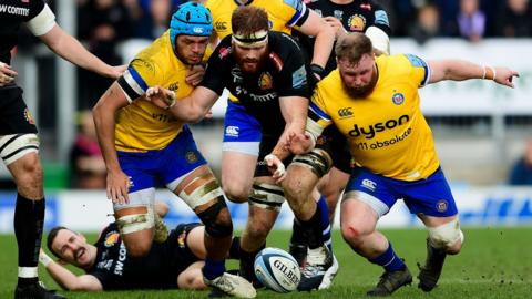 Premiership match between Bath and Exeter Chiefs