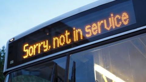 Not in service