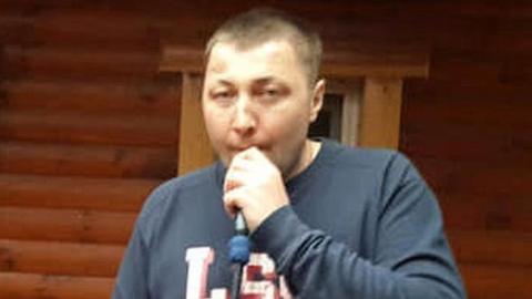 Yury Garavsky pictured smoking a shisha pipe
