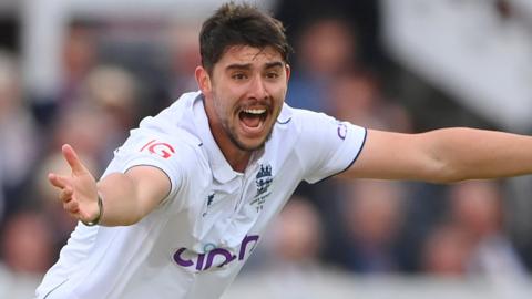 England pace bowler Josh Tongue, who is leaving Worcestershire for Nottinghamshire