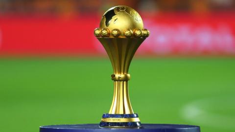 The Africa Cup of Nations trophy