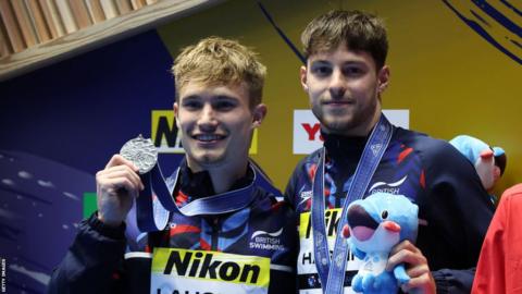 Jack Laugher and Anthony Harding