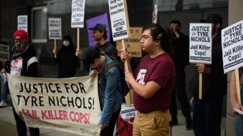 Protest over Tyre Nichols' death