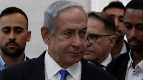 Benjamin Netanyahu at court (25/06/23)