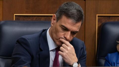 Spanish Prime Minister Pedro Sánchez said he would stay on as Spain's leader after a period of consideration