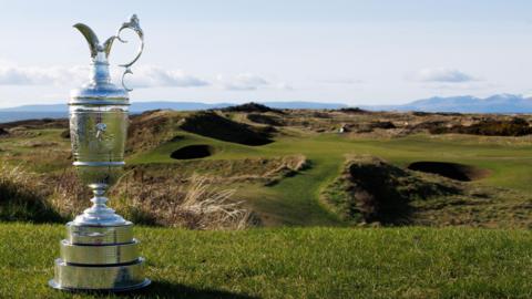 Th Claret Jug at Royal Troon