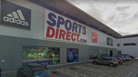 Sports Direct in Shirbrook