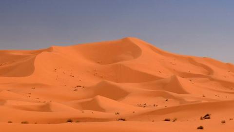 The Lala Lallia dune in Morocco is 100m high