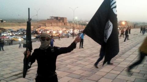 Islamic State gunman (file photo)