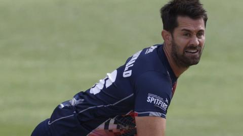 Tim Groenewald took four wickets in his four T20 Blast appearances for Kent