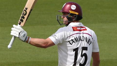 Tom Lammonby's hundred was his seventh in first-class cricket