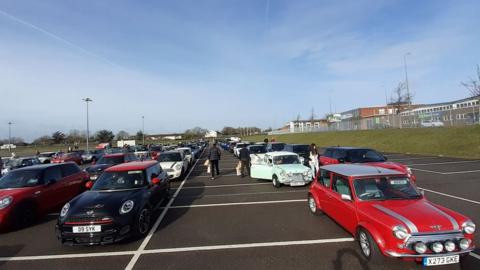 Mile of Minis at Mini Plant Oxford