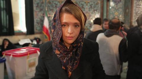 Carrie Davies in Iran