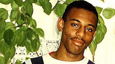 Stephen Lawrence, pictured in a family photo