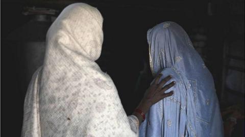 Mother and daughter, Bihar