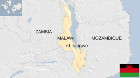 Map of Malawi