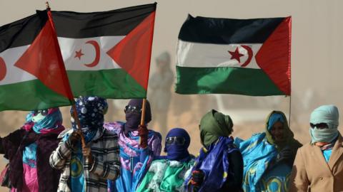 Western Sahara refugees (file photo)