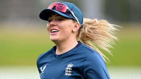 Sarah Glenn at England training