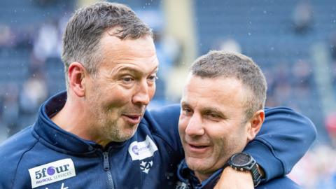 Willie Peters (right) has led Hull KR to the Challenge Cup final in his first campaign in charge of the club, having taken over from Tony Smith at the end of 2022