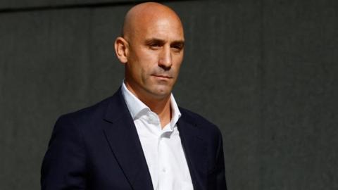 Former president of the Royal Spanish Football Federation Luis Rubiales