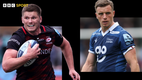 Owen Farrell and George Ford