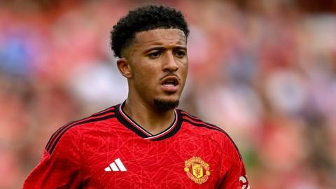 Jadon Sancho of Manchester United