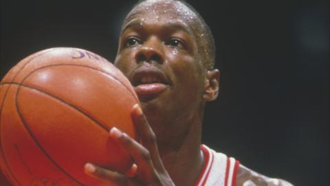 Len Bias playing for the University of Maryland