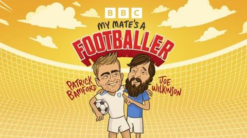 My Mate's A Footballer podcast graphic
