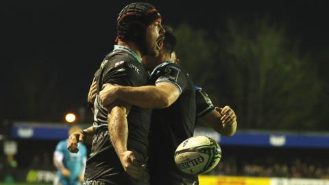 Ospreys celebrate