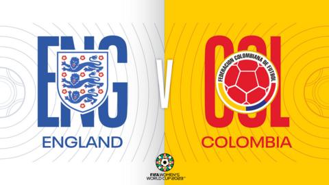 England v Colombia