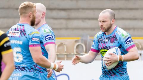 Wigan winger Liam Marshall has run in six tries in two games in the 2024 Challenge Cup
