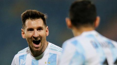 Argentina forward Lionel Messi