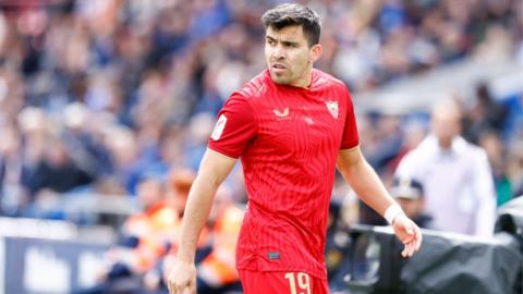 Sevilla defender Marcos Acuna