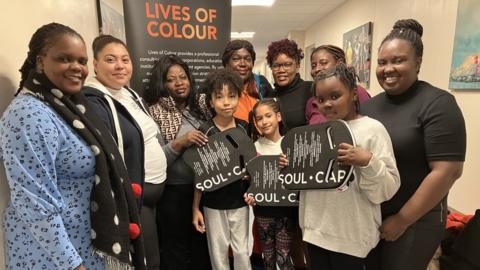 Photo of Swimmers of Colour group