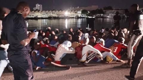 Would-be migrants arrested off Senegal on Thursday 28 September 2023