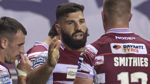 Abbas Miski was Wigan's star man in a comprehensive win