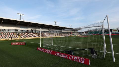 View of Newport's Rodney Parade
