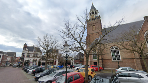 A central square in the Dutch town of Bodegraven-Reeuwijk