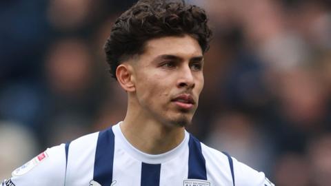 Jeremy Sarmiento during his loan spell at West Brom