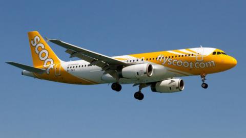 File photo of a Scoot Airbus 320