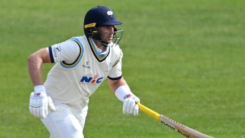Yorkshire and England's Joe Root fell cheaply at Bristol