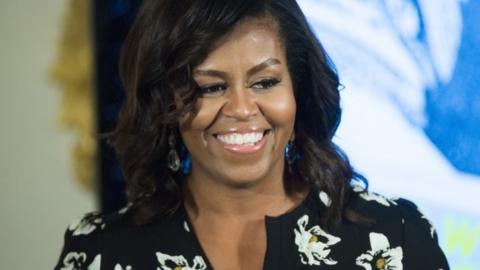 Michelle Obama photographed in October