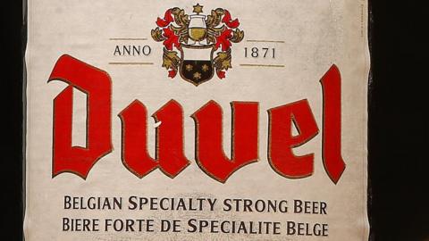 A Duvel label