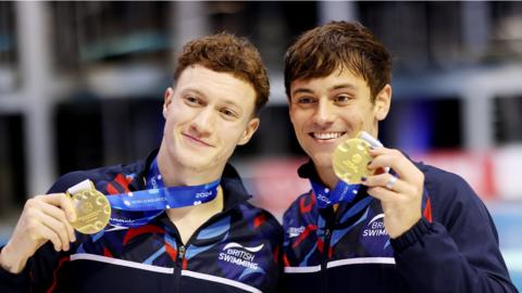 Noah Williams and Tom Daley