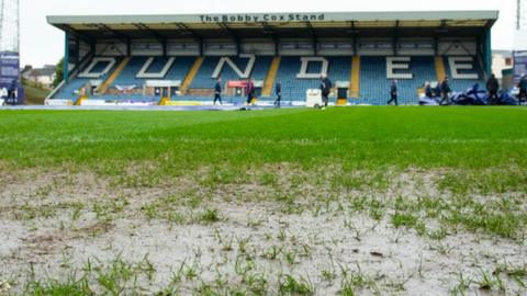 A general view of Dens Park